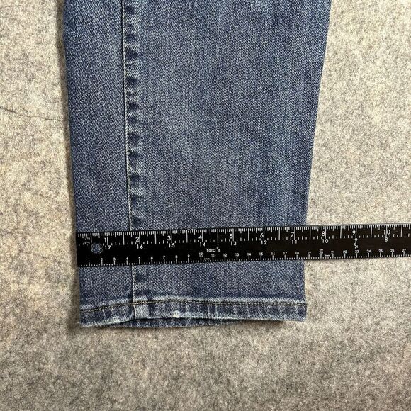 Kenzie Jeans Womens 6/28 Vintage Luxe The Slim Medium Wash Distressed Denim - Picture 7 of 10